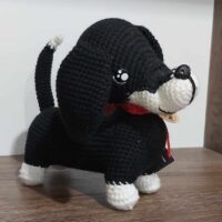 Плетена играчка "куче"