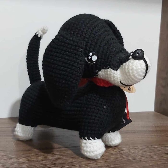 Плетена играчка "куче"