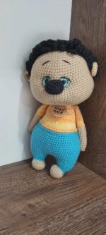 Плетена играчка таралеж