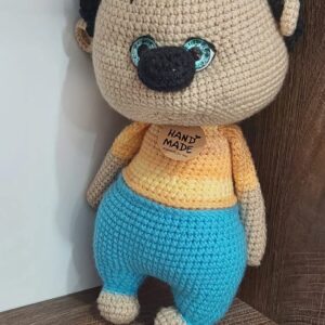 Плетена играчка таралеж