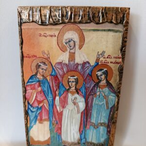 Икона "Св.София и Вяра, Надежда и Любов"