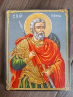 Икона Св. Мина ситопечат