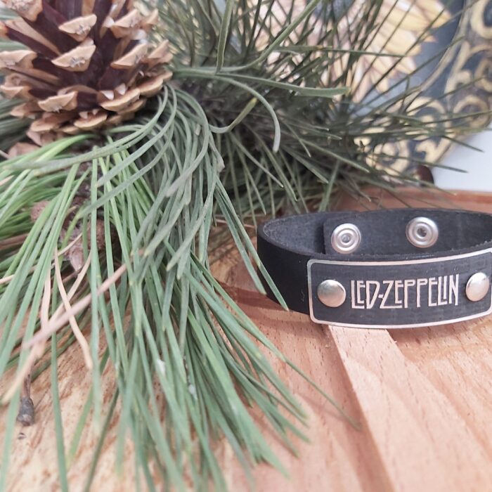 Кожена гривна LED ZEPPELIN