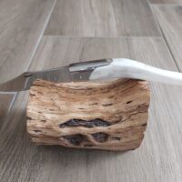 Сгъваем нож заклапач с еленски рог