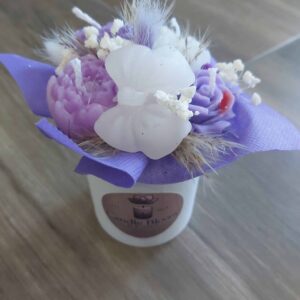 Мини букет с ароматни свещи